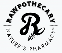 Graphic design for logo, product labels, packaging, sales and marketing materials and web site for Rawpothecary Goodz food and beverage